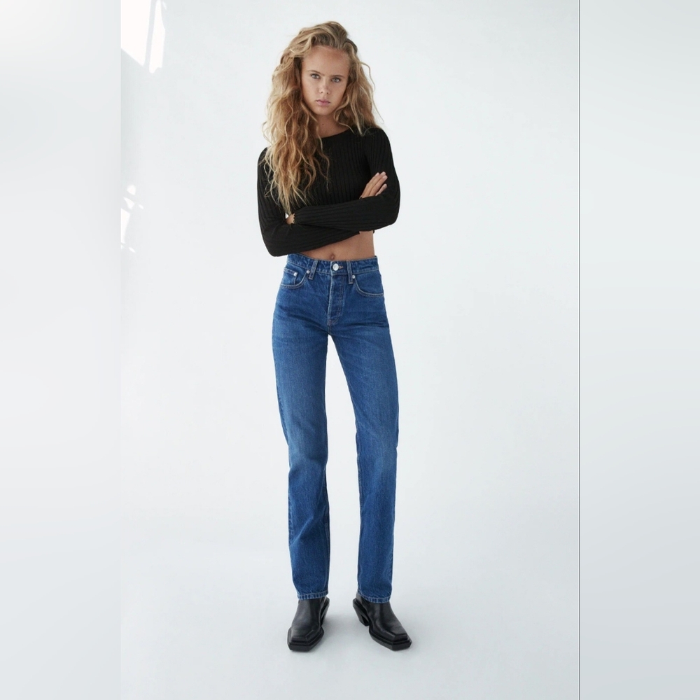 Zara Medium Wash Womens Jeans
